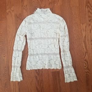 Cache Lace Top